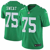 Nike Men & Women & Youth Eagles 75 Josh Sweat Green Color Rush Limited Jersey,baseball caps,new era cap wholesale,wholesale hats